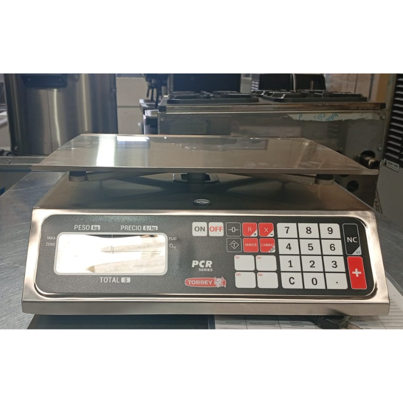 Torrey Báscula Digital Acero Inox 40kg PCR40 Seminuevo
