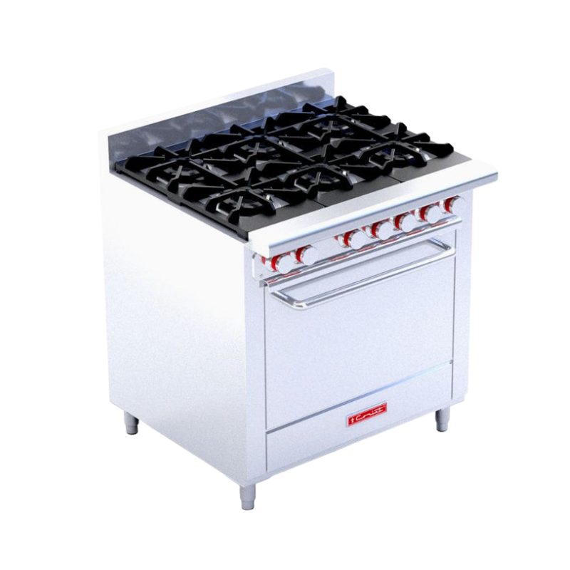 Coriat Estufa con 6 Quemadores y 1 Horno EC-6-HG DE PISO MASTER Nuevo