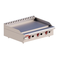 Delta Plancha a gas 3 quemadores mixto 3-G-MIX Nuevo