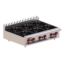 Delta Parrilla a gas 6 quemadores mixto 3-6-MIX Nuevo