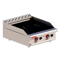 Delta Asador a gas 2 quemadores mixto 2-ASR-MIX Nuevo