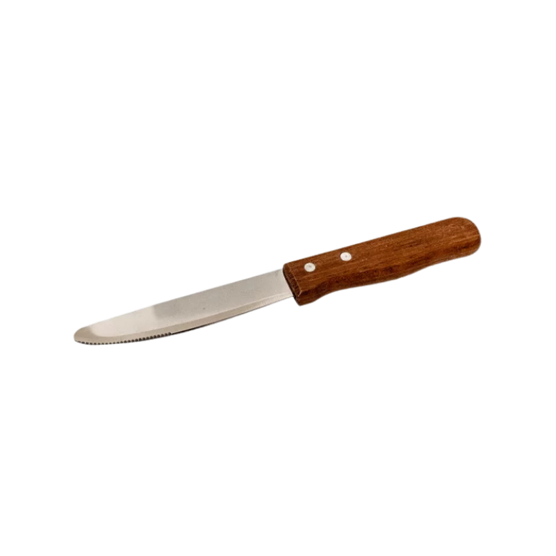 Concasse Cuchillo mesa corte fino 5" madera punta redonda MCCMM05R Nuevo