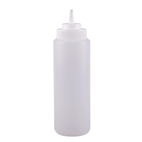 Concasse Bote recipiente para aderezo transparente 12 oz MCDV12CK Nuevo