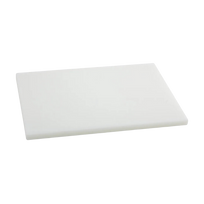 Concasse Tabla de corte blanco 15x20x1/2
