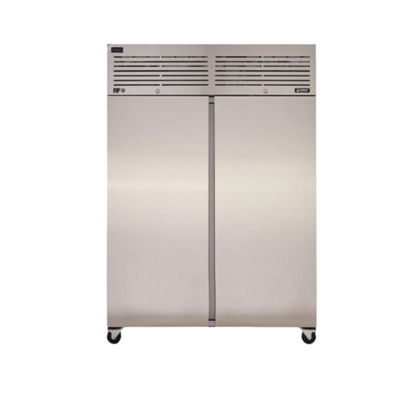 Imbera Refrigerador Vertical 2 Puertas Acero EVC45-F2 Seminuevo