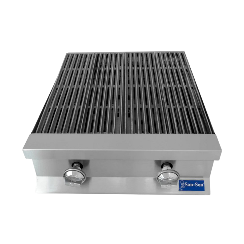 Sanson Asador Profesional Acero Inoxidable 2 Quemadores SSA24 Seminuevo
