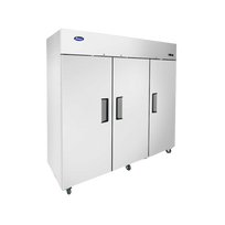 Atosa Congelador Vertical de 3 Puertas Solidas 71 Pies MBF8504GR Seminuevo