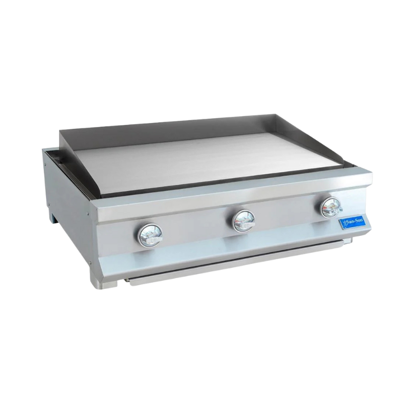 Sanson Plancha de 3 Quemadores a Gas SSP36 con Base Seminuevo