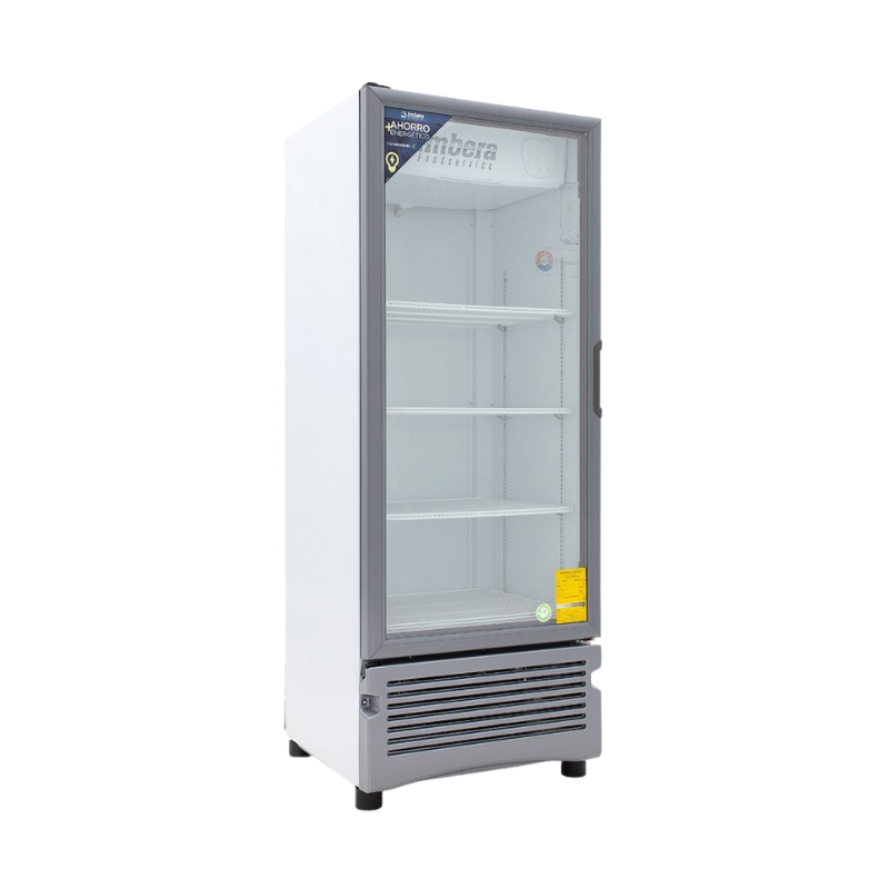 Imbera Refrigerador vertical 1 puerta cristal VR17 Nuevo