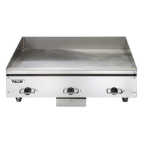 Vulcan Plancha 3 quemadores eléctrico acero inoxidable HEG36E Nuevo
