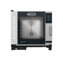 Unox Horno Combinado Bakertop 5 Charolas a Gas XAVC-06FS-GPRM-AL Nuevo