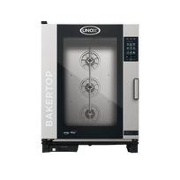 Unox Horno Combinado Bakertop 8 Charolas Eléctrico XEBC-10FS-EPRM-AL Nuevo