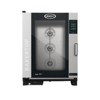 Unox Horno Combinado Bakertop 8 Charolas a Gas XAVC-10FS-GPRM-AL Nuevo