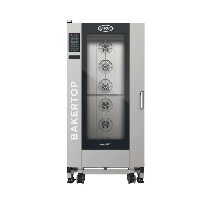 Unox Horno Combinado Bakertop 16 Charolas Eléctrico XEBL-16FS-DPRS-AL Nuevo