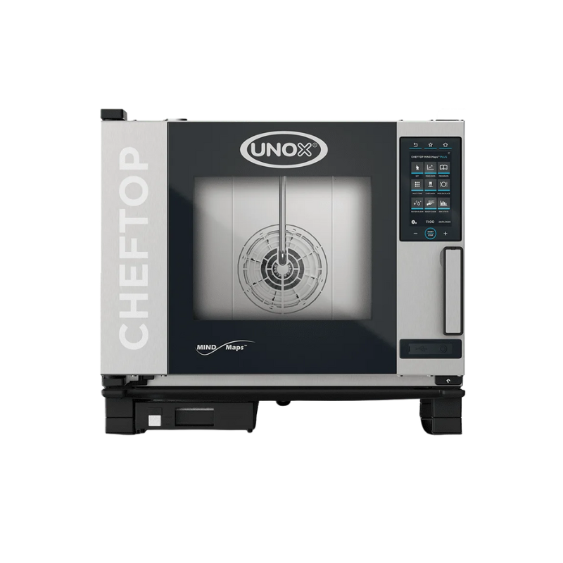 Unox Horno Combinado ChefTop Eléctrico 5 bandejas GN 1/1  XEVC-0511-EPRM Nuevo