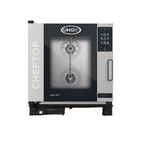 Unox Horno de Convección Cheftop a Eléctrico 7 Charolas XEVC-0711-EPRM Nuevo