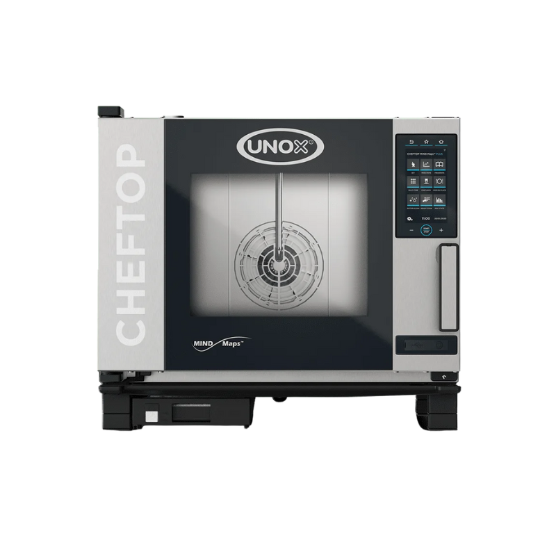 Unox Horno de Convección Cheftop a Gas 5 Charolas XEVC-0511-GPRM Nuevo