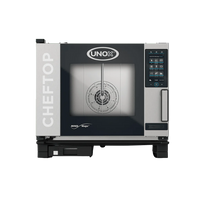 Unox Horno de Convección Cheftop a Gas 5 Charolas XEVC-0511-GPRM Nuevo