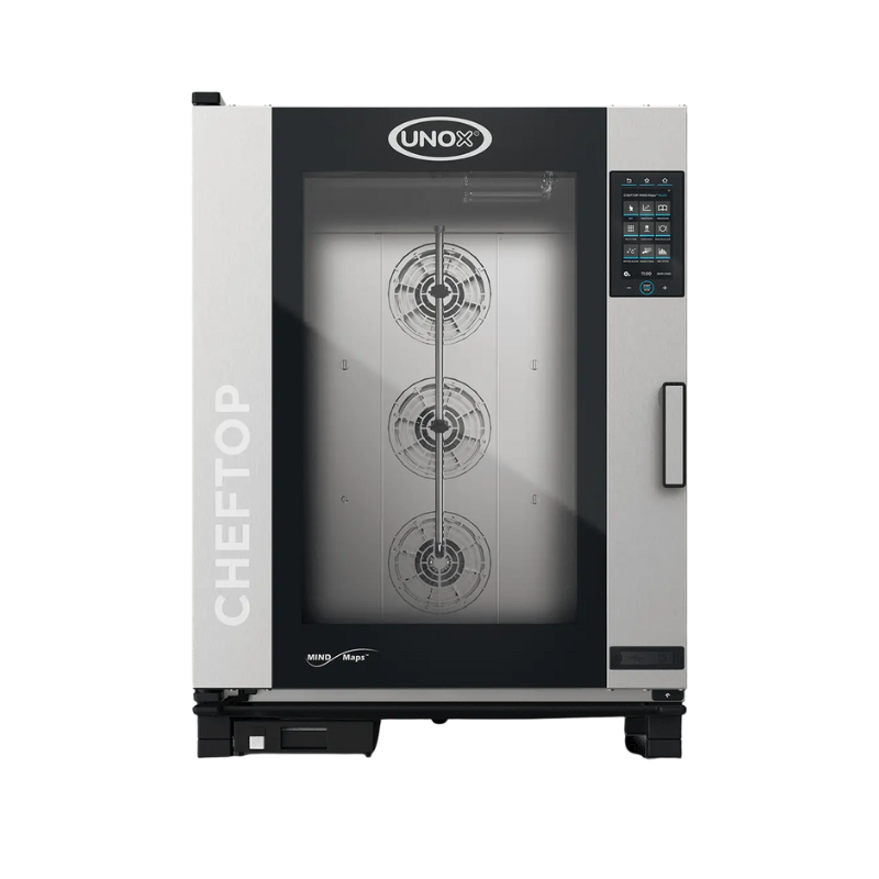Unox Horno Combinado Cheftop a Gas 10 bandejas GN 2/1  XEVC-1021-GPRM Nuevo