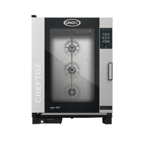 Unox Horno Combinado Cheftop a Gas 10 bandejas GN 2/1  XEVC-1021-GPRM Nuevo