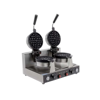 Migsa Wafflera Belga Giratoria Doble UWBX-2 Nuevo