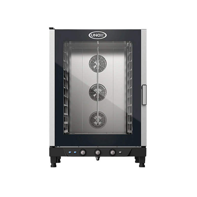Unox Horno Convección Gas para 8 Bandejas Panaderas XBC815EG-AL Seminuevo