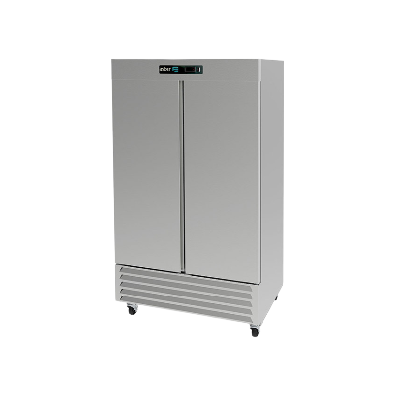 Asber Congelador 2 puertas acero ARF-37 HC Nuevo