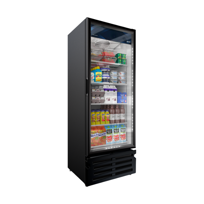 Imbera Refrigerador Vertical 1 Puerta de Cristal Luz Led G319 Seminuevo
