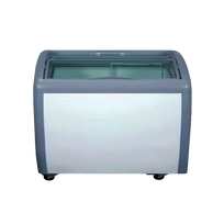 Icehaus Congelador Horizontal Puerta de Cristal 5.65 pies cúbicos CHPC-160 Nuevo