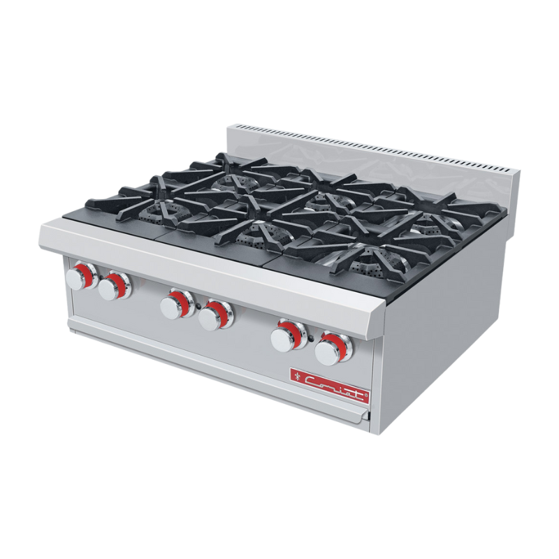 Coriat Parrilla de 6 Quemadores a Gas PCV-6 DE MESA MASTER Nuevo