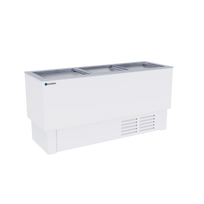 Metalfrio Congelador heladera  tapas planas de cristal deslizables 16,2 pies CHV15 Nuevo