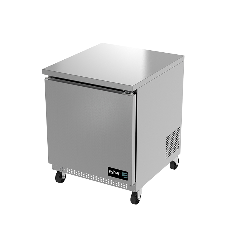 Asber Mesa Refrigerada Bajo Mostrador 1 Puerta Solida 6.1 Pies AUTR-27 HC Nuevo.