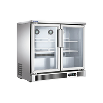 Migsa Refrigerador Contrabarra 2 Puertas De Cristal 250 Litros SG250 Nuevo