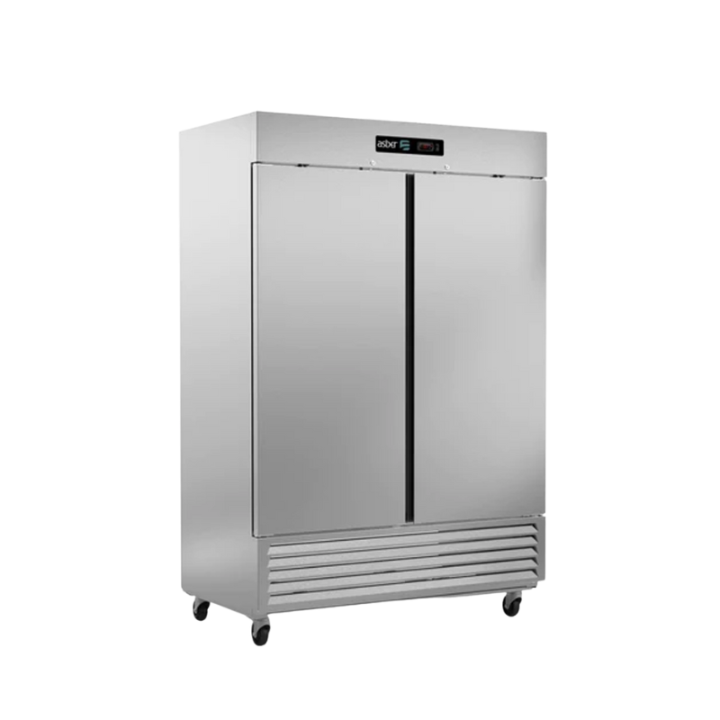 Asber Refrigerador 2 puertas acero ARR-49-H HC Nuevo