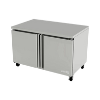 Asber Mesa Refrigerada Bajo Mostrador 2 Puertas Solidas 15 Pies Acero AUTR-60 HC Nuevo