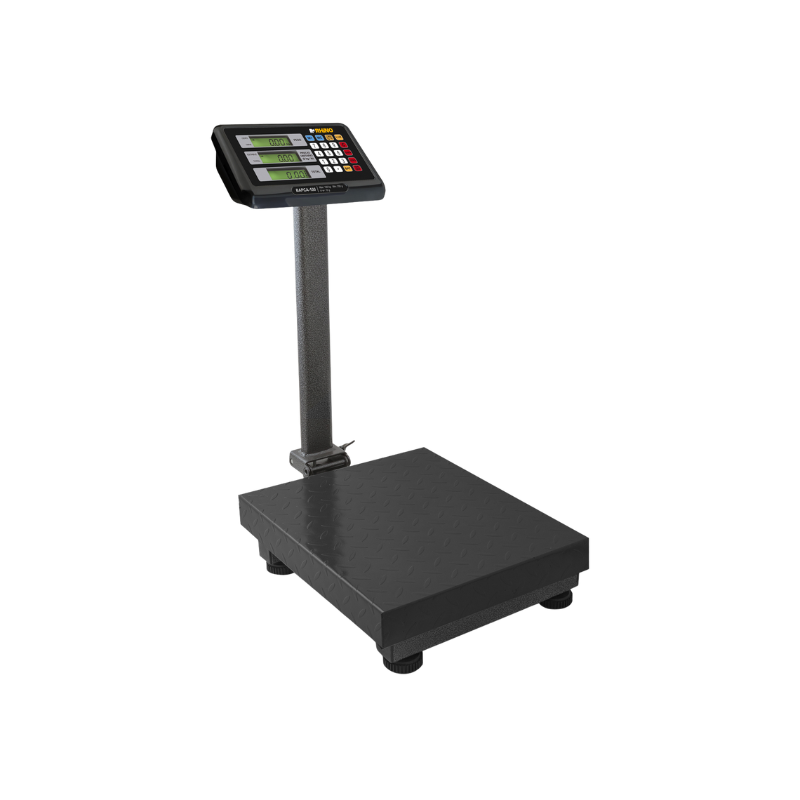 Rhino Báscula Plataforma Recargable Indicador Inoxidable 100 kg BAPCA-100 Nuevo