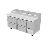 Asber Mesa refrigerada de preparación APTP-67-D4 P HC Nuevo