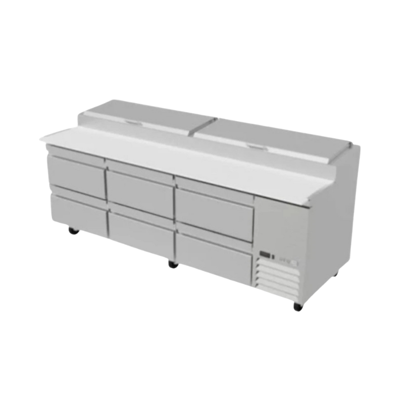 Asber Mesa refrigerada de preparación APTP-93-D4 P HC Nuevo