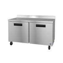 Hoshizaki Mesa de trabajo congelada dos puertas acero WF60B Nuevo