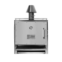 Vesuvio Horno de brasa plata Home 20 Nuevo