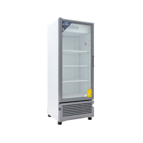 Imbera Refrigerador Vertical 1 Puerta Cristal Luz Led 115V VR17 Seminuevo
