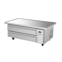 Asber Base de Chef Refrigerada de 2 Cajones ACBR-52 NS-8101842002 Seminuevo