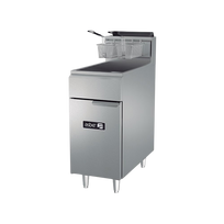 Asber Freidora a gas 1 tina 3 quemadores AEF-4050-S-E Seminuevo