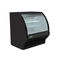 Metalfrio Vitrina Refrigerada de Cristal Curvo VCM100 115V Seminuevo