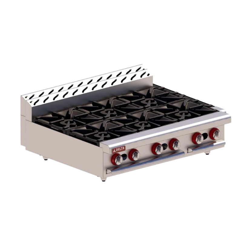 Delta Parrilla 6 Quemadores a gas 3-6 TOP Outlet