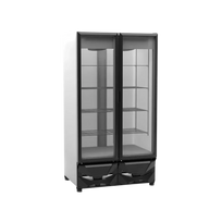 Criotec Enfriador Vertical 37 ft³ de 2 puertas cristal CFX-37 Nuevo