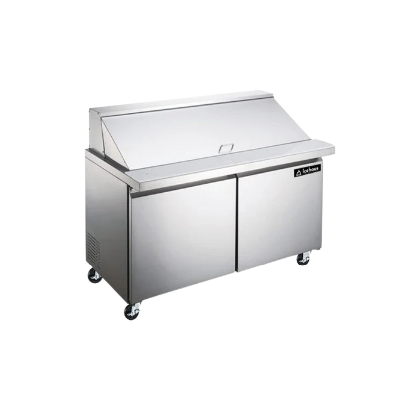 Icehaus Mesa Para Ensaladas 2 Puertas 17 Pies ME-2P-SS-02 Seminuevo