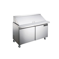 Icehaus Mesa Para Ensaladas 2 Puertas 17 Pies ME-2P-SS-02 Seminuevo