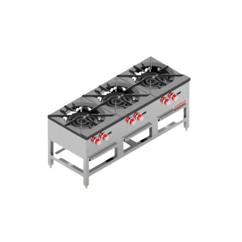 Coriat Estufón de 3 Quedamores con 3 Secciones a Gas EC-3T MASTER Nuevo