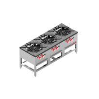 Coriat Estufón de 3 Quedamores con 3 Secciones a Gas EC-3T MASTER Nuevo